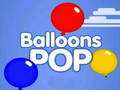 Hra Pop balónky 