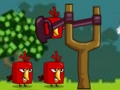 Hra Angry Birds vs prasata