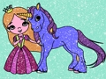 Hra Dívčí omalovánky Glitter 