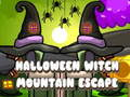 Hra Halloween čarodějnice útěk z hory 