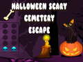 Hra Halloween děsivý útěk ze hřbitova 