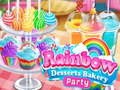 Hra Rainbow dezerty Pekařství Party 