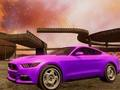 Hra Crazy Car Stunts v Moon Cosmic Areně 