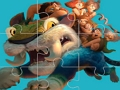Hra Puzzle Croods 