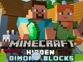 Hra Minecraft skryté diamantové bloky 