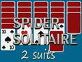 Hra Spider Solitaire 2 obleky 