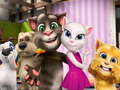 Hra Puzzle GF Talking Tom 