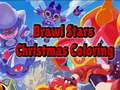 Hra Vánoční zbarvení Brawl Stars 