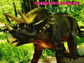 Hra Triceratops dinosaurus puzzle 