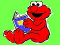 Hra Zpátky do školy Elmo omalovánky 