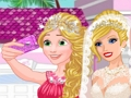 Hra Barbie svatební selfie s princeznami 