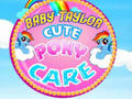 Hra Baby Taylor Roztomilý Pony péče 