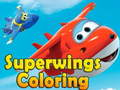 Hra Superwings zbarvení 