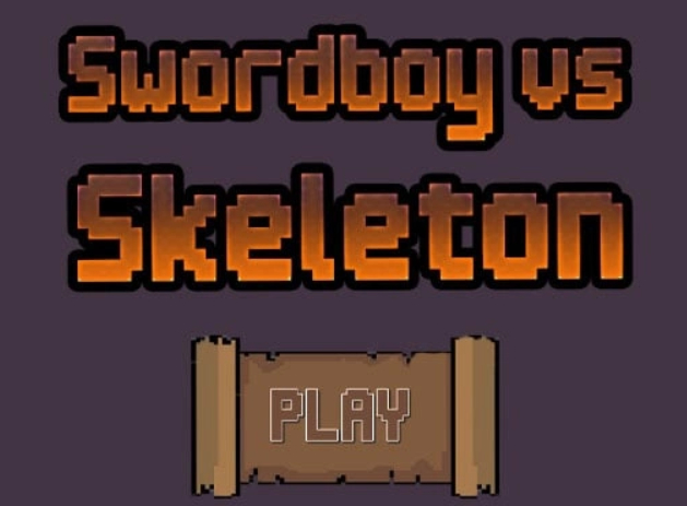Hra Swordboy vs kostra