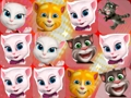 Hra Talking Tom Match 3