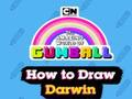 Hra Úžasný svět Gumballu Jak nakreslit Darwina 