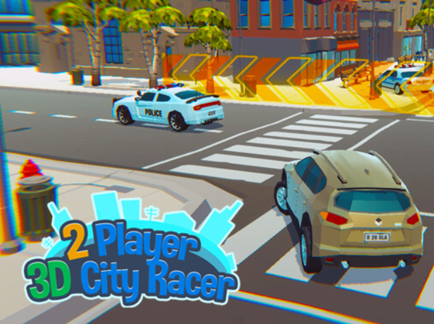 Hra 3D City Racer pro 2 hráče 