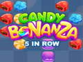 Hra Candy Bonanza 5 v řadě 