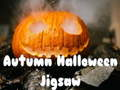 Hra Podzimní halloweenská skládačka 