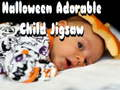 Hra Halloween roztomilé dítě skládačka 