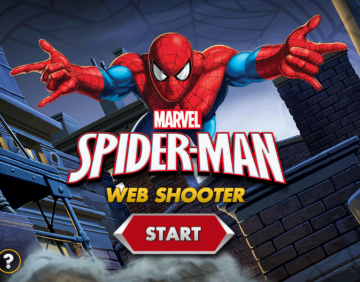 Hra Spiderman střílí web 