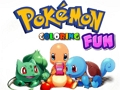Hra Pokémon barvení zábava 