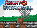Hra Rozzlobený basketbal 