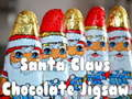Hra Santa Claus čokoládová skládačka 