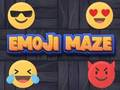 Hra Emoji bludiště 