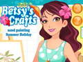 Hra Betsy's Crafts Pískové malování Letní prázdniny 