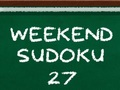 Hra Víkendové sudoku 27 