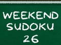 Hra Víkendové sudoku 26 