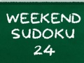 Hra Víkendové sudoku 24 