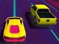 Hra Neonový závod retro drift
