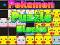 Hra Pokémon puzzle bloky 