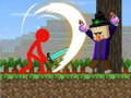 Hra Stickman vs Craftsman 