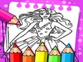 Hra Barbie omalovánky 