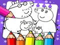 Hra Omalovánky prasátko Peppa 