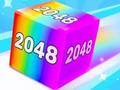 Hra Řetězová kostka: 2048 Sloučení