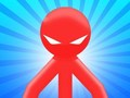 Hra Red Stickman vs Monster School