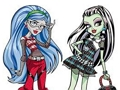 Hra Omalovánky pro Monster High 