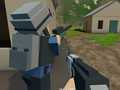 Hra Battle Pixel Village 3d