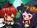 Hra Halloween Chibi pár 
