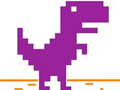 Hra Fialový běh Dino 
