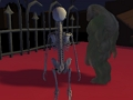 Hra Halloweenská výzva v parkuru pro 2 hráče 