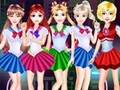 Hra Oblečení pro dívku Sailor Battle 