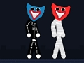 Hra Stickman Huggy Creepy Holiday 