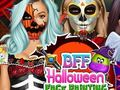 Hra BFF Halloween malování na obličej 