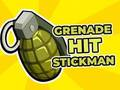 Hra Grenade zasáhl Stickman
