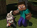 Hra Minicraft: Dobrodružství Steva a vlka 